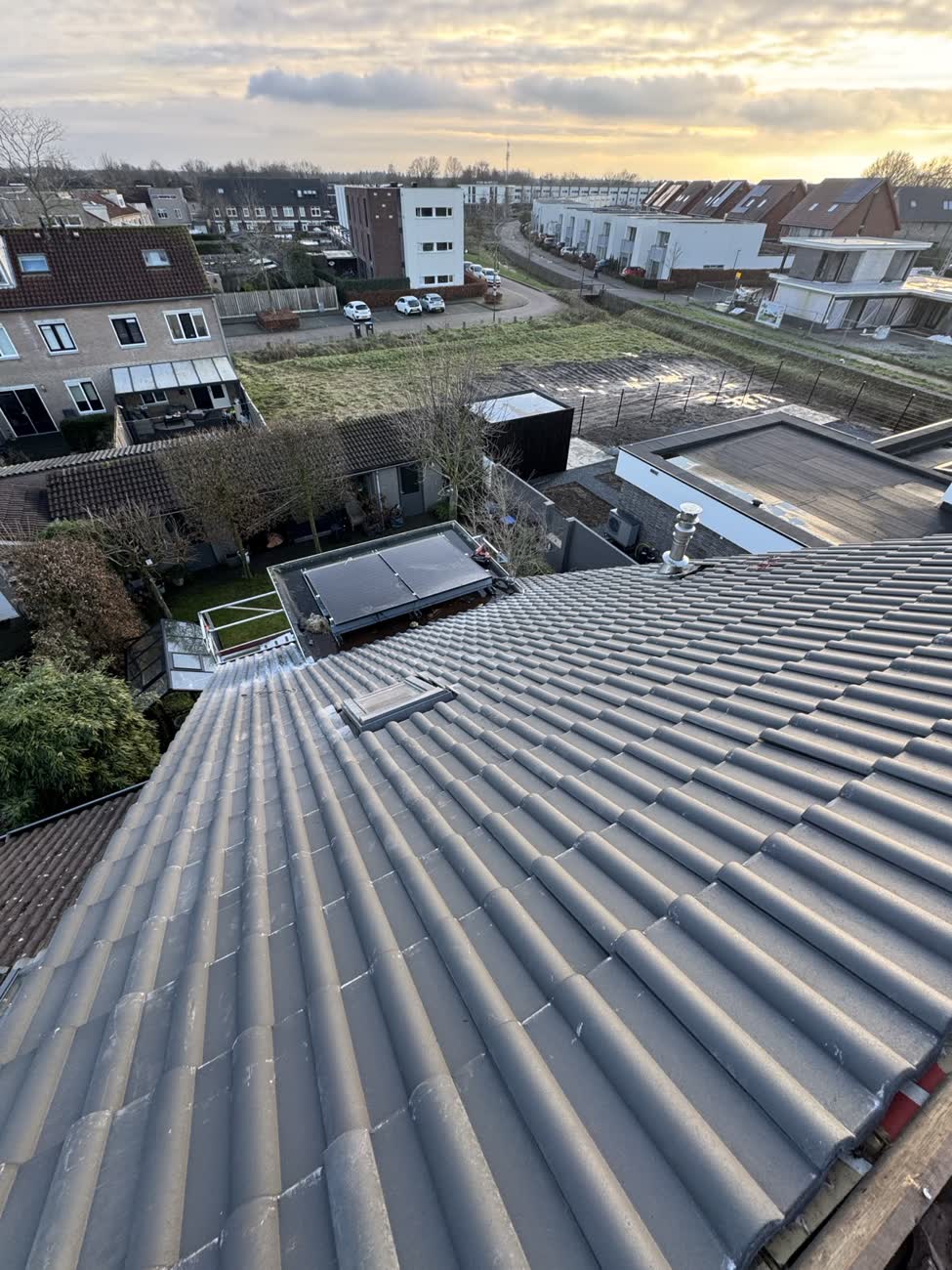 Nieuw pannendak van een woning in Oisterwijk
