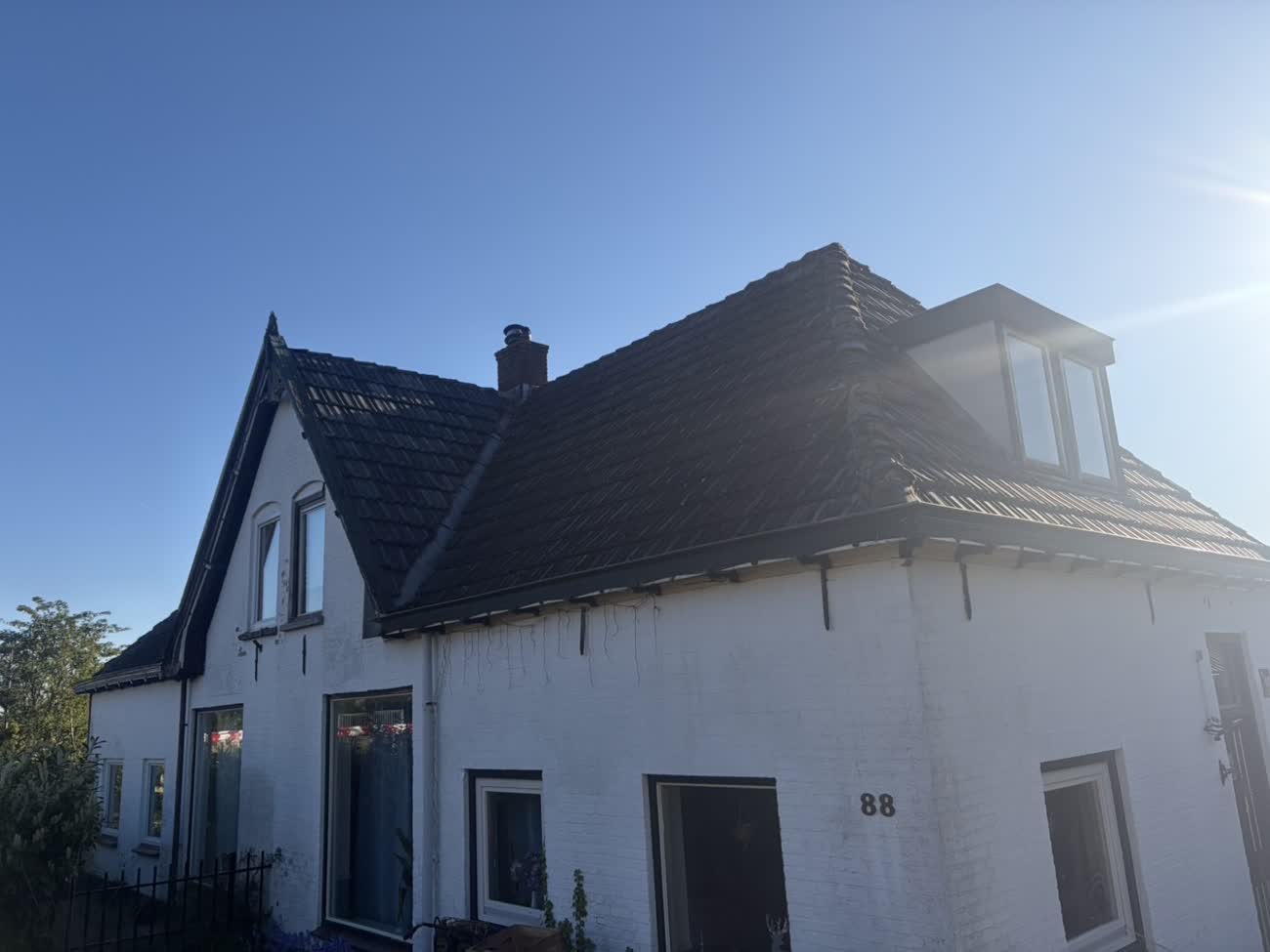 Woonhuis in Wapenveld met het nieuwe pannendak